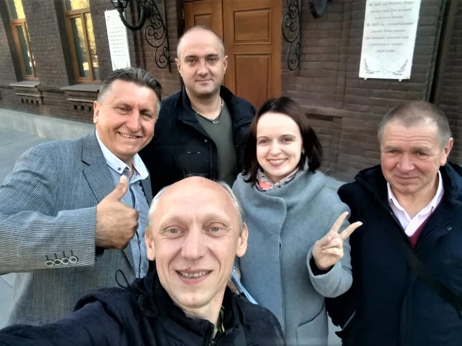 активіст Віктор Зіпір в Бахмуті