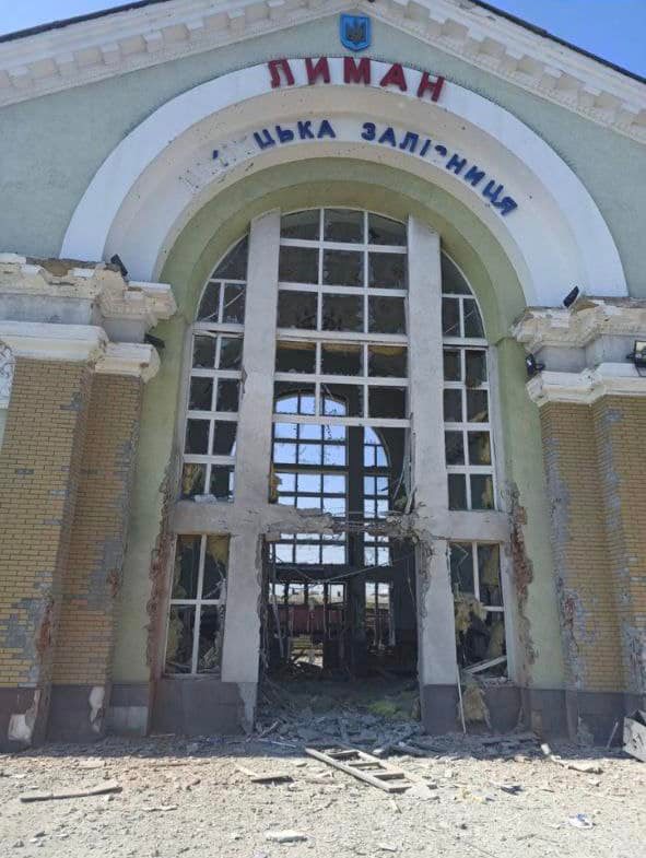 Як виглядають наслідки обстрілів у Лимані